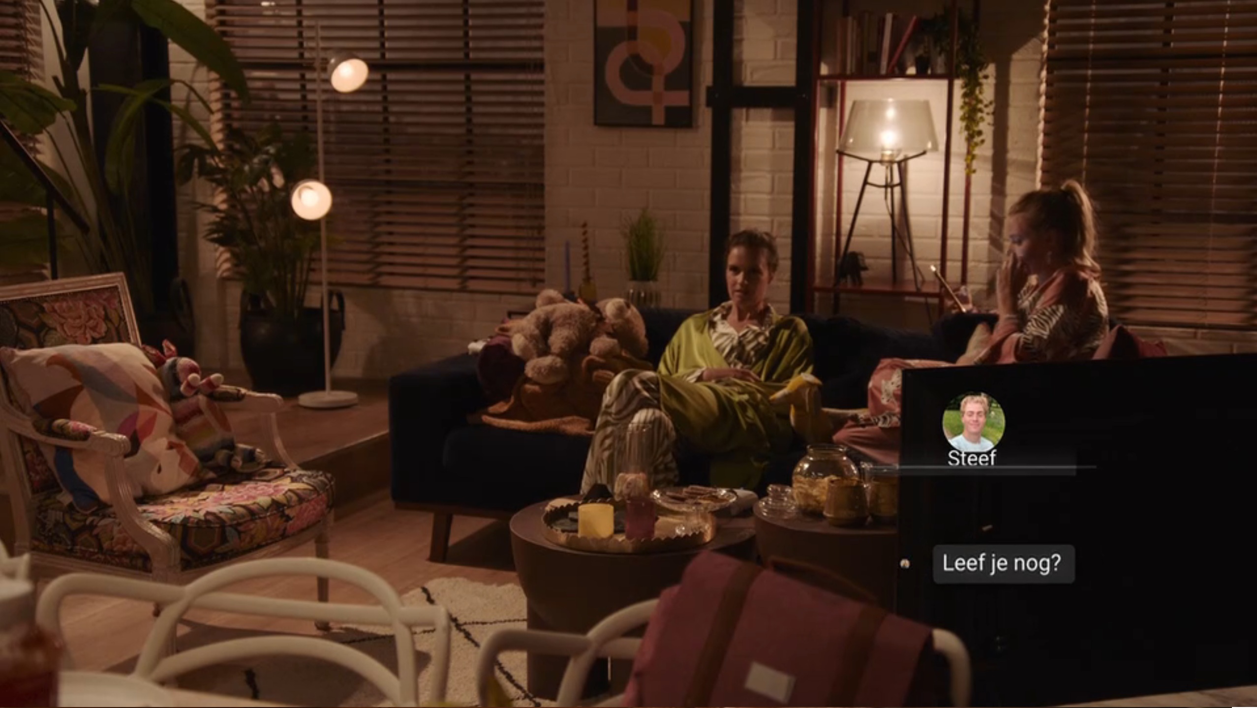 Nola en Steef spreken elkaar amper